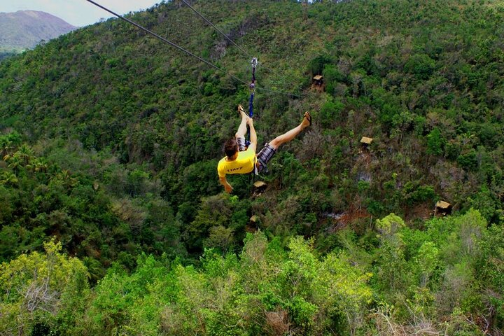 Adrenaline of Zipline el Valle from Samana Special for little cruisers - Photo 1 of 9